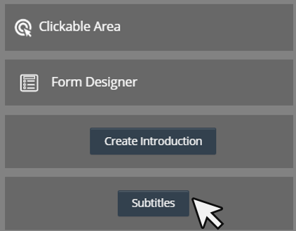 Managing Subtitles in your Interactive Project 1