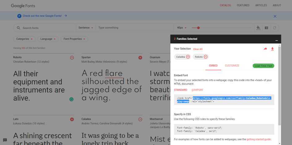 Cinema8 Articles - Using Custom Fonts in Interaction Design